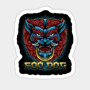 The Foo Dog Sticker